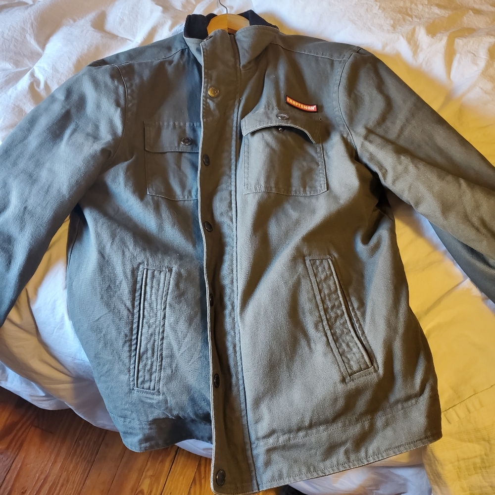 Large Craftsman fleece lined jacket